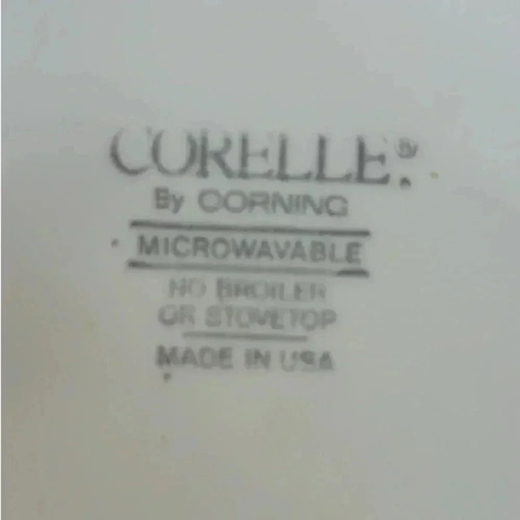 Vintage Corelle ENHANCEMENT SWIRL Winter Frost White Soup Cereal Bowls Set of 11 - Picture 4 of 5